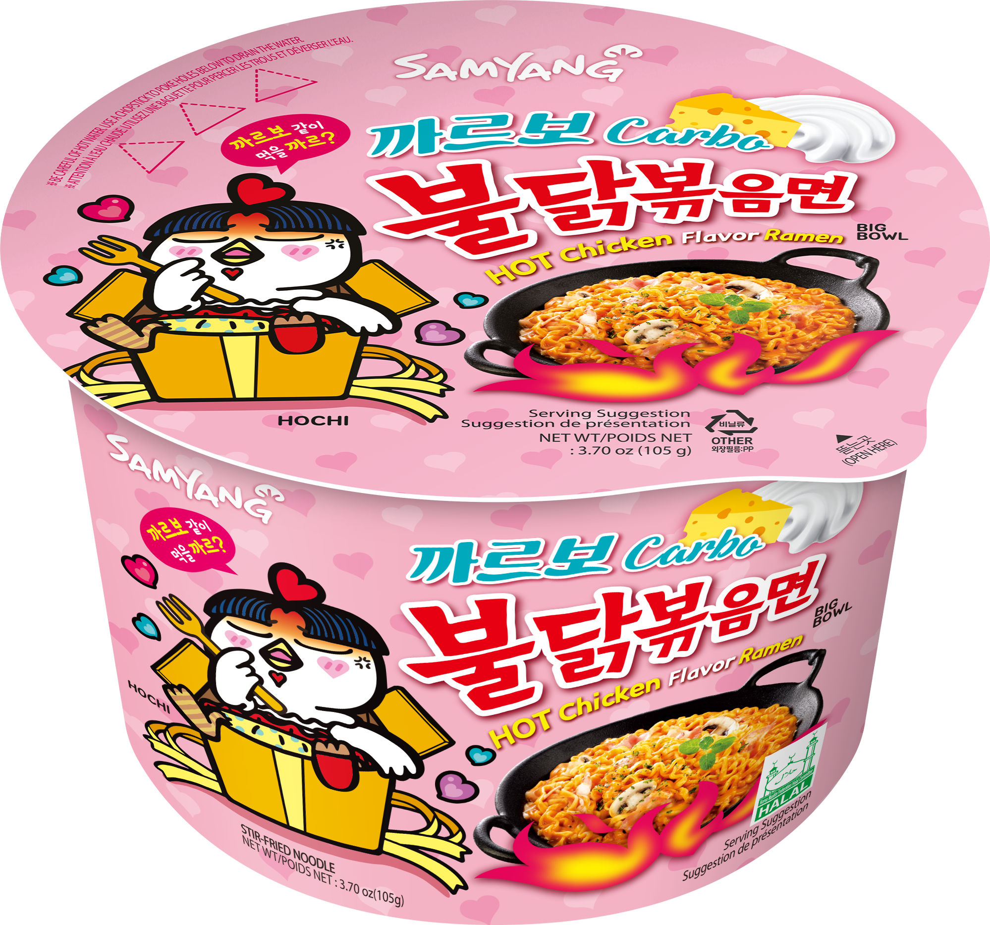 Samyang Buldak Carbonara Big Bowl 105g